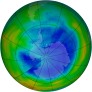 Antarctic Ozone 2001-08-18